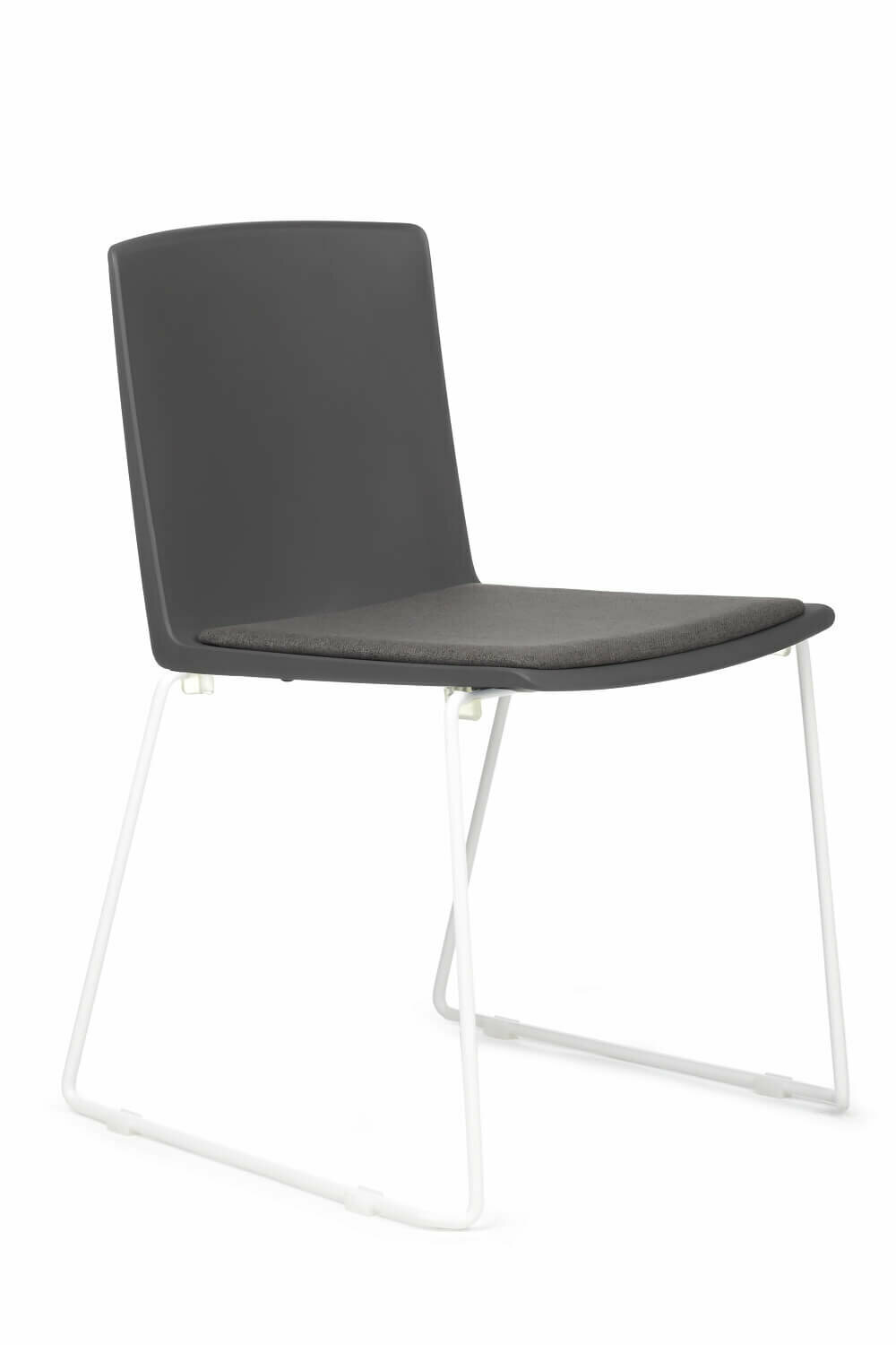 Конференц-кресло Riva Design Simple ( X-19) Серый/Белый