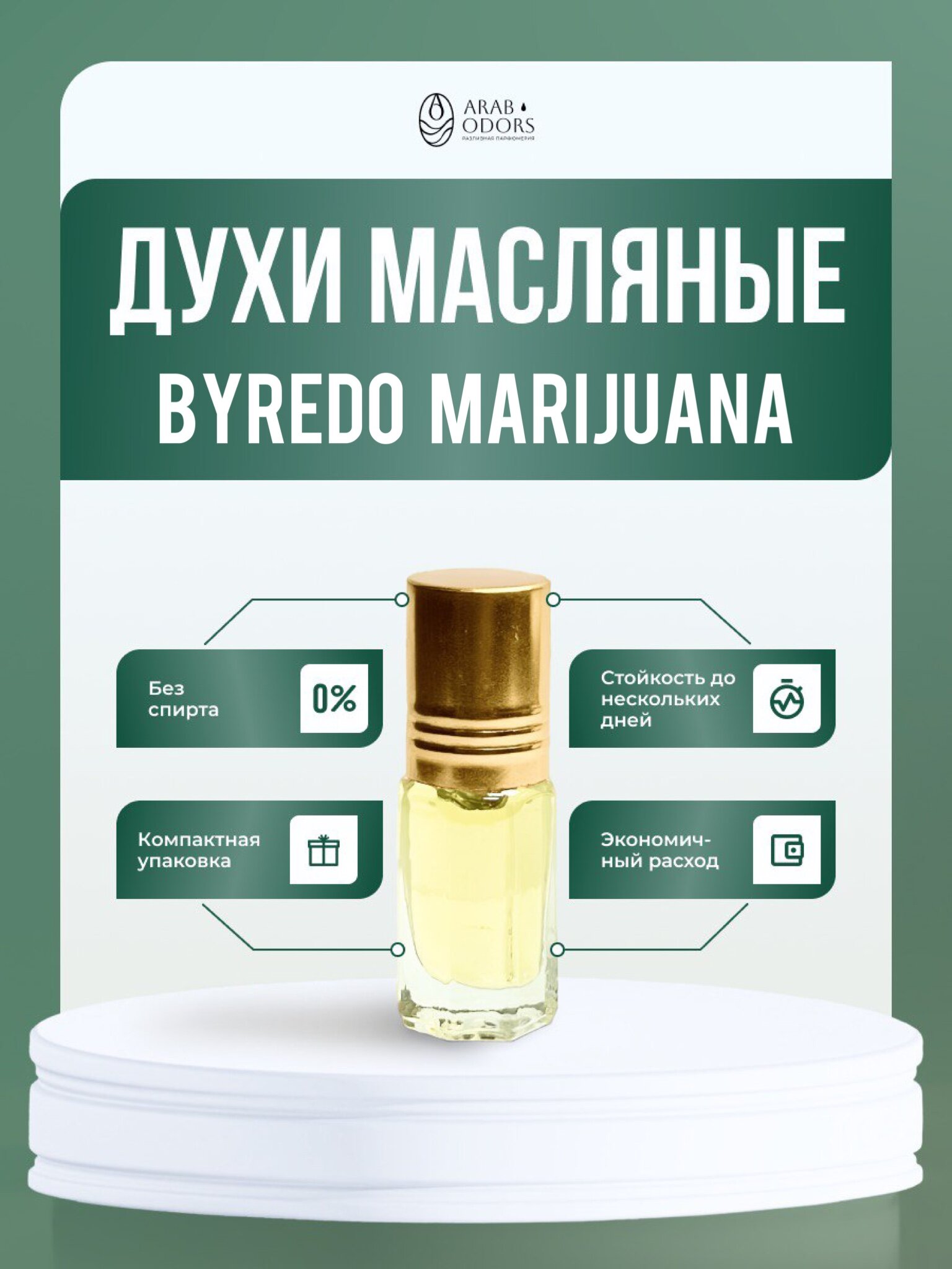 Marijuana (мотив) масляные духи