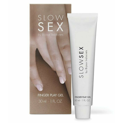 Гель для мастурбации с ароматом кокоса Slow Sex Finger Play Gel - 30 мл. (цвет не указан)