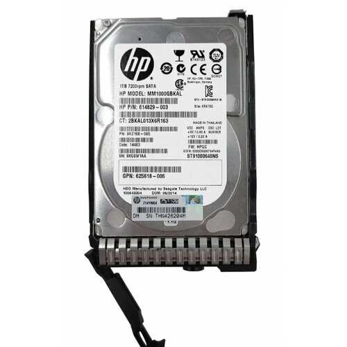Жесткий диск HP 713842-B21 1Tb SATAIII 25 HDD 2328500₽