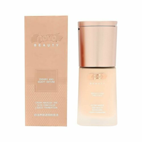 Основа тональная для лица NOVO LIQUID FOUNDATION 2 в 1 тон 02 620₽