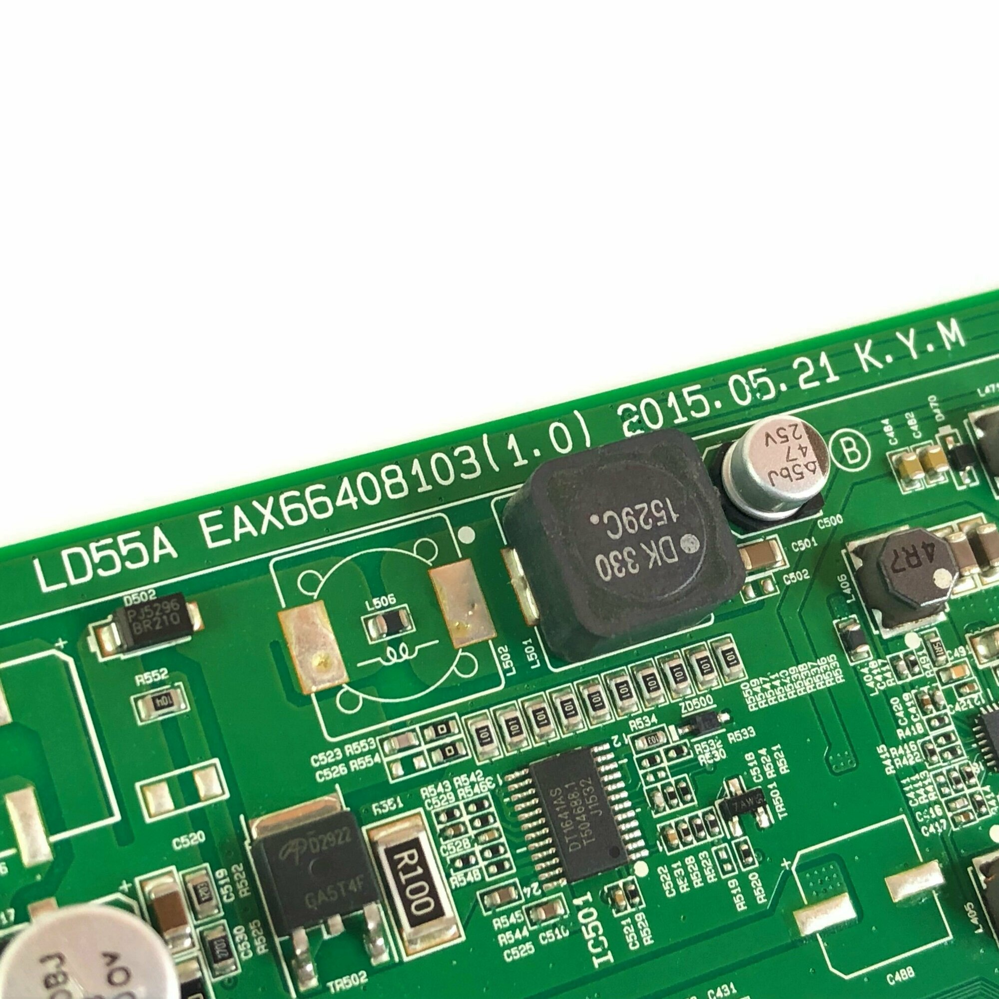 Материнская плата EAX66408103(1.0), EBU62883982 для телевизора LG 32LF510U — фото 2