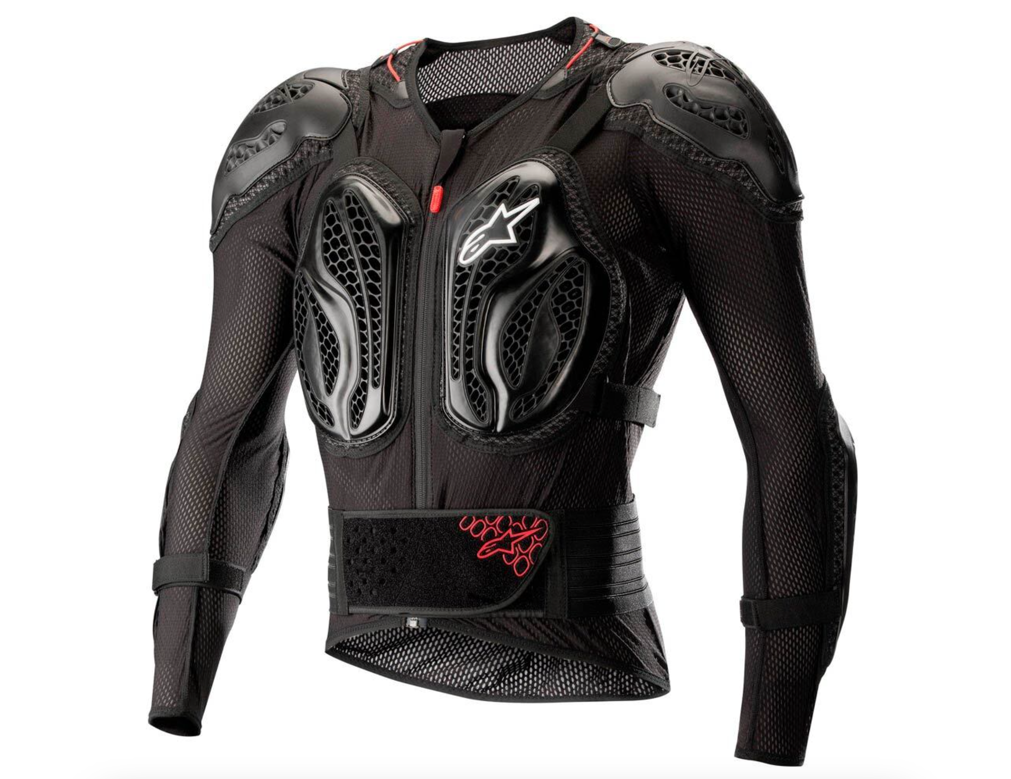 Мотозащита тела ALPINESTARS BIONIC ACTION JACKET (черно-красный, 13, S)