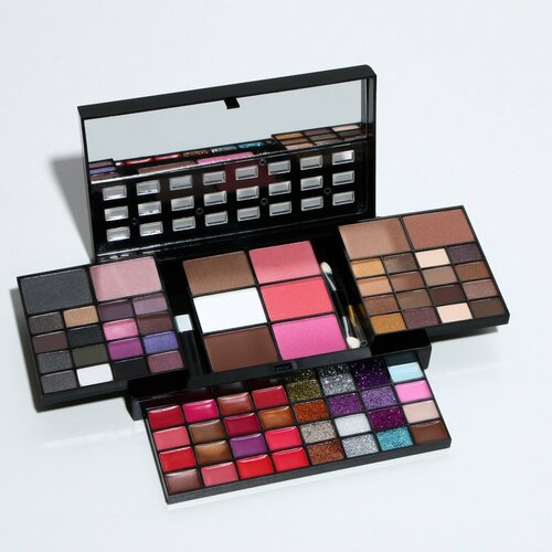 Профессиональный набор для макияжа тени для век блеск для губ румяна корректоры 2020₽