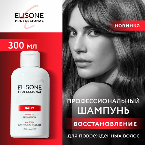 ELISONE PROFESSIONAL / Элисон / Шампунь для волос профессиональный Daily Restoration Восстановление для поврежденных волос 300 мл