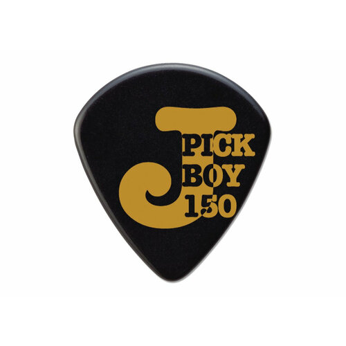 Набор медиаторов Pickboy J-Pick Black Cellulose PB134BP150, черные, 1.5 мм, упаковка 10 шт.