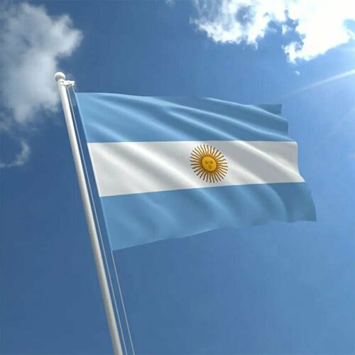Флаг Аргентины 90х135 см флаг аргентины 40х60 см
