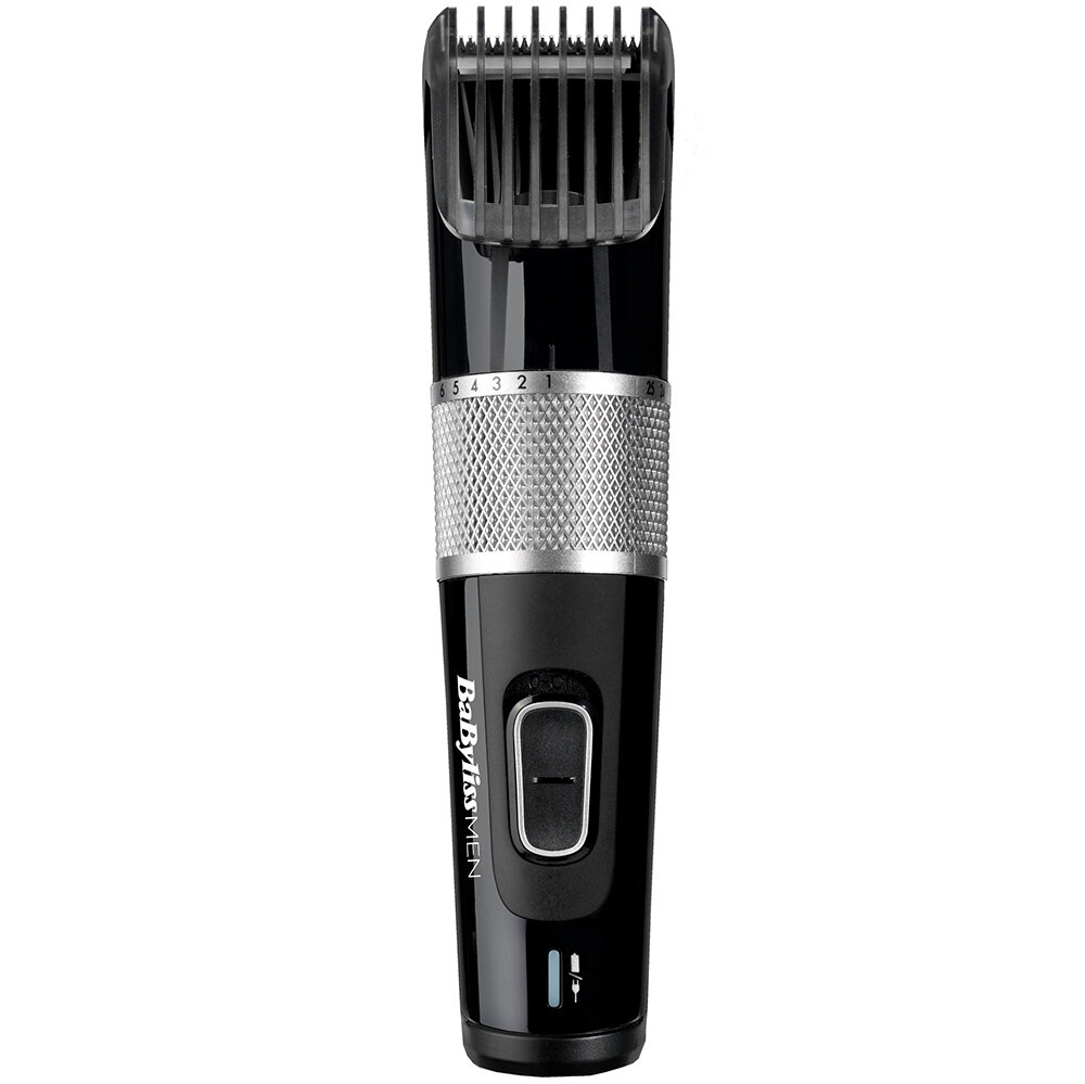 Машинка для стрижки Babyliss E973E Black, лезвия нержавеющая сталь, автономная работа до 60 мин