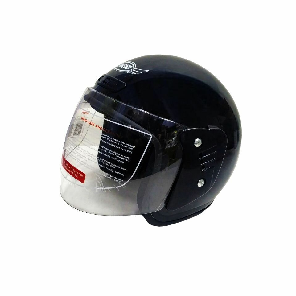 Шлем открытый CONCORD XZH03 черный глянец (без рисунка) размер L