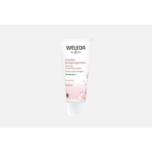 Молочко для лица деликатное очищающее weleda almond soothing cleansing lotion косметика для мамы weleda деликатное миндальное очищающее молочко для лица и шеи 75 мл