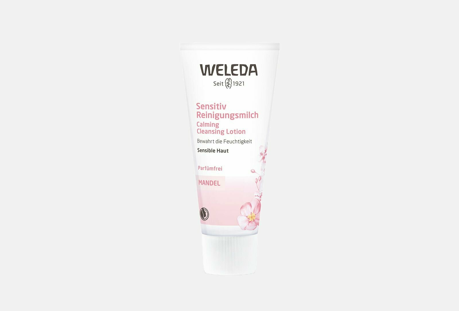 Молочко для лица деликатное очищающее weleda almond soothing cleansing lotion