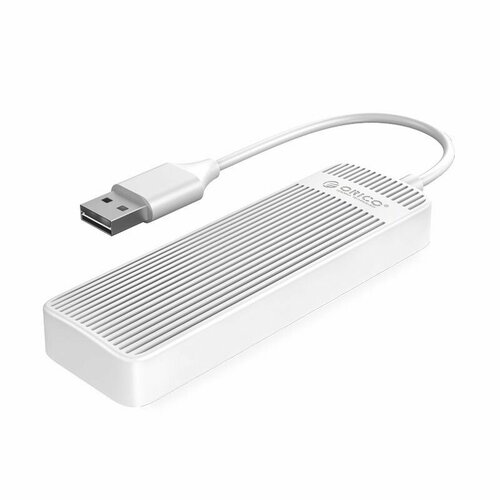 USB-концентратор ORICO 4 USB-A 2.0 белый (ORICO-FL02-WH-BP) usb концентратор orico mc u501p серый