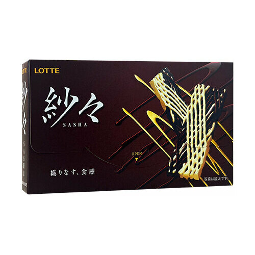 Lotte~Десерт из молочного и белого шоколада (Япония)~Sasha