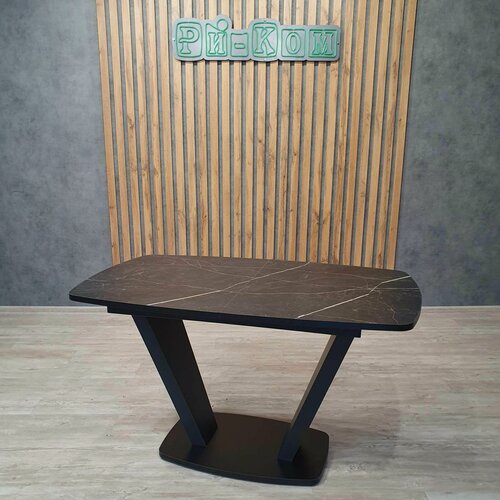 Изображение товара Стол обеденный Вегас матовый 130х80х170 (в раскладе), высота 75 см.