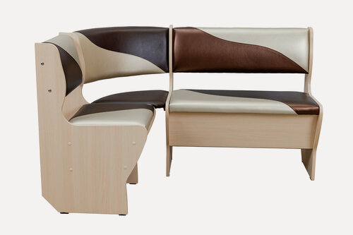 Изображение товара Кухонный уголок "Инесса 5/1"("Аленка 5/1"), кухонная угловая скамья, 1350х980х820 мм, Часть обеденной группы