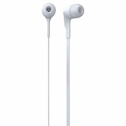 Комплект 5 штук Наушники Red Line Stereo Headset E01 белые 111200₽