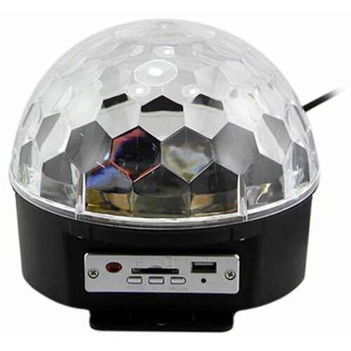Светодиодный Диско-шар дискошар LED RGB Magic Ball Light BlueTooth с MP3-плеером и ПДУ 677₽