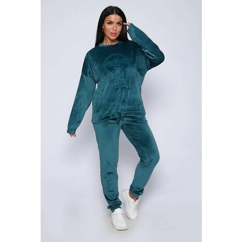 фото Костюм руся, размер 50, бирюзовый