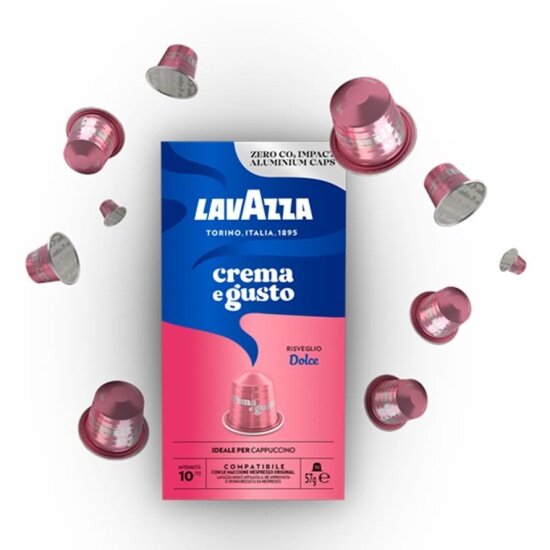 Кофе в капсулах Lavazza Crema&Gusto Dolce (для кофемашин Nespresso) 10 шт