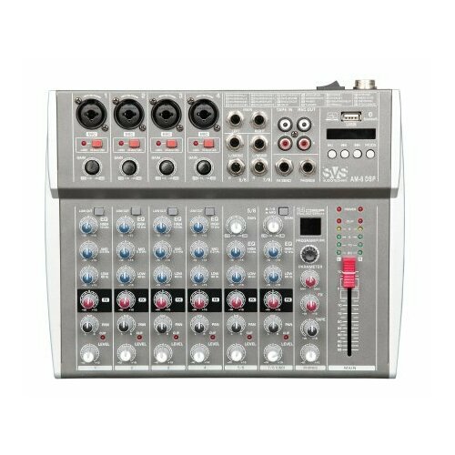 SVS Audiotechnik mixers AM-8 DSP Микшерный пульт аналоговый, 8-канальный