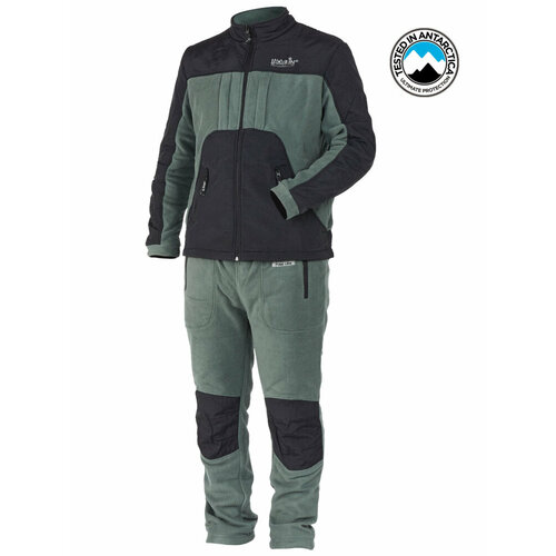 костюм флисовый norfin polar line 2 gray 04 размер 56 58 xl Norfin Костюм ткань флис NORFIN POLAR LINE 2 GRAY (Разм. M / )