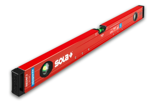 SOLA Уровень RED M 3 100 L=100 см 3 глазка точн. 03 мм/м 01813301