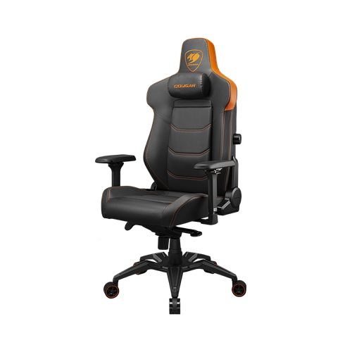 Cougar Кресло компьютерное игровое Cougar ATLANT Чёрно-оранжевый черный