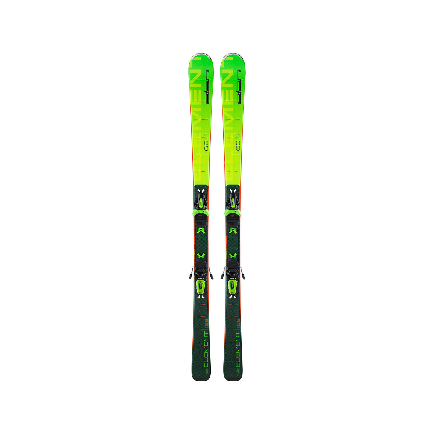 Горные лыжи Elan Element Green LS + EL 10.0 20/21