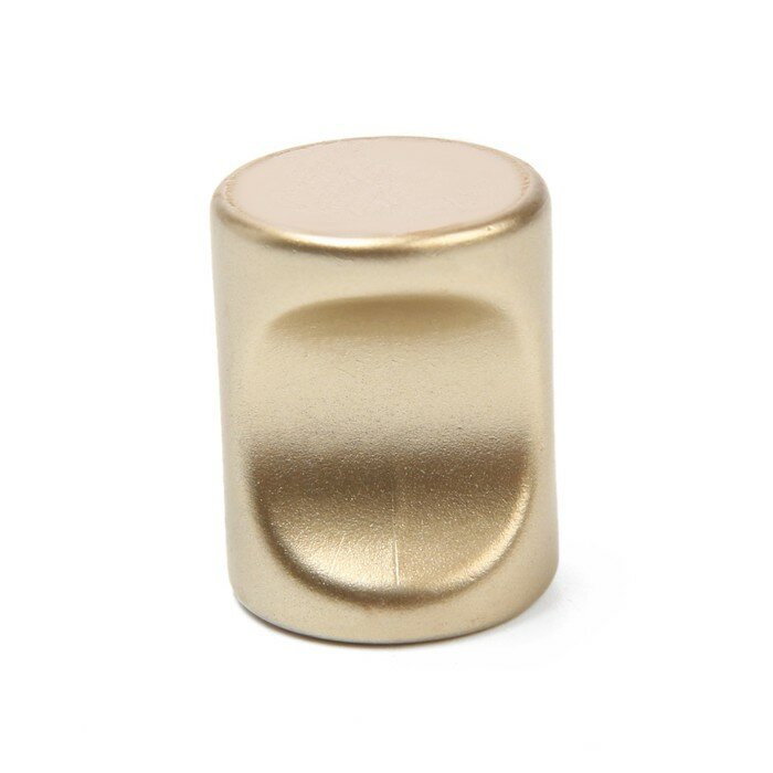 Ручка-кнопка CAPPIO РК102 d=18 мм пластик цвет матовое золото