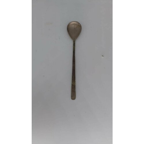 Советская ложка с резным рисунком, СССР