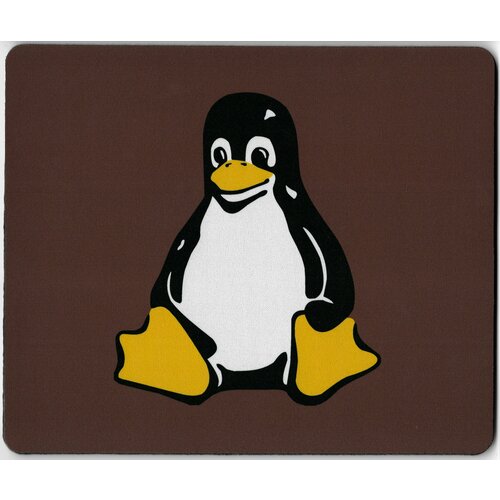 Коврик для компьютерной мыши TUX (бордовый) administrator linux advanced