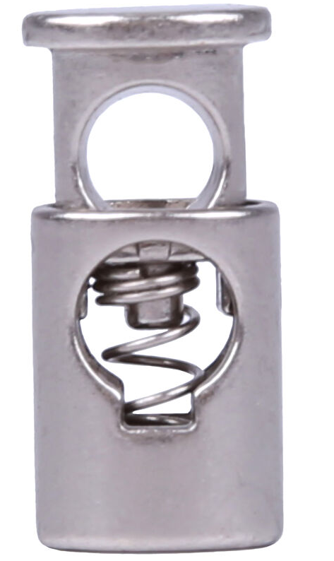 Фиксатор металлический 886*195мм для шнура 4мм цвет никель чёрный (упаковка 2 шт)