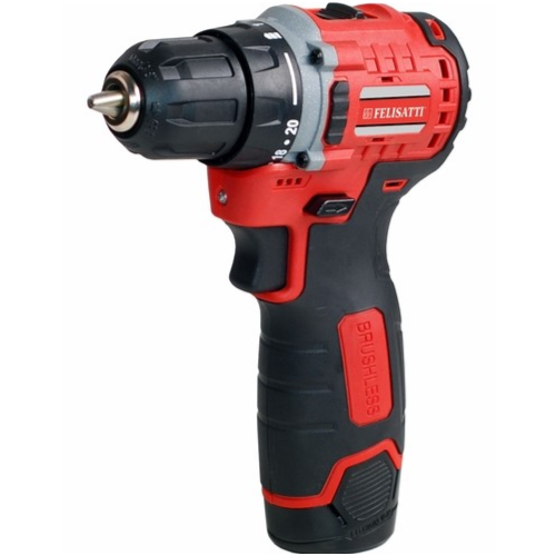 Бесщеточная аккумуляторная дрель Felisatti ДА-12В ЗУ разъемного типа 1915000 4940₽