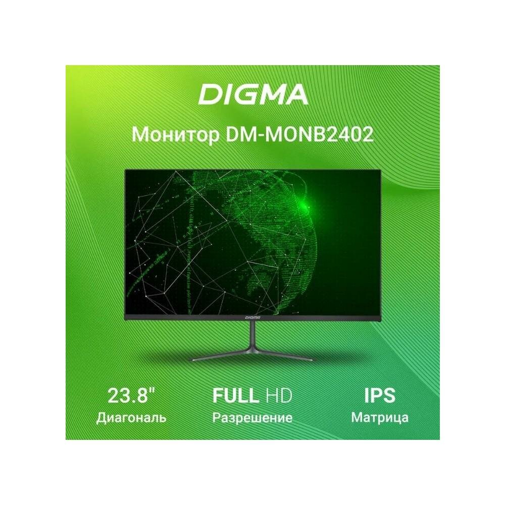 Монитор 23.8" Digma DM-MONB2402, 1920х1080, IPS, черный - фото №14