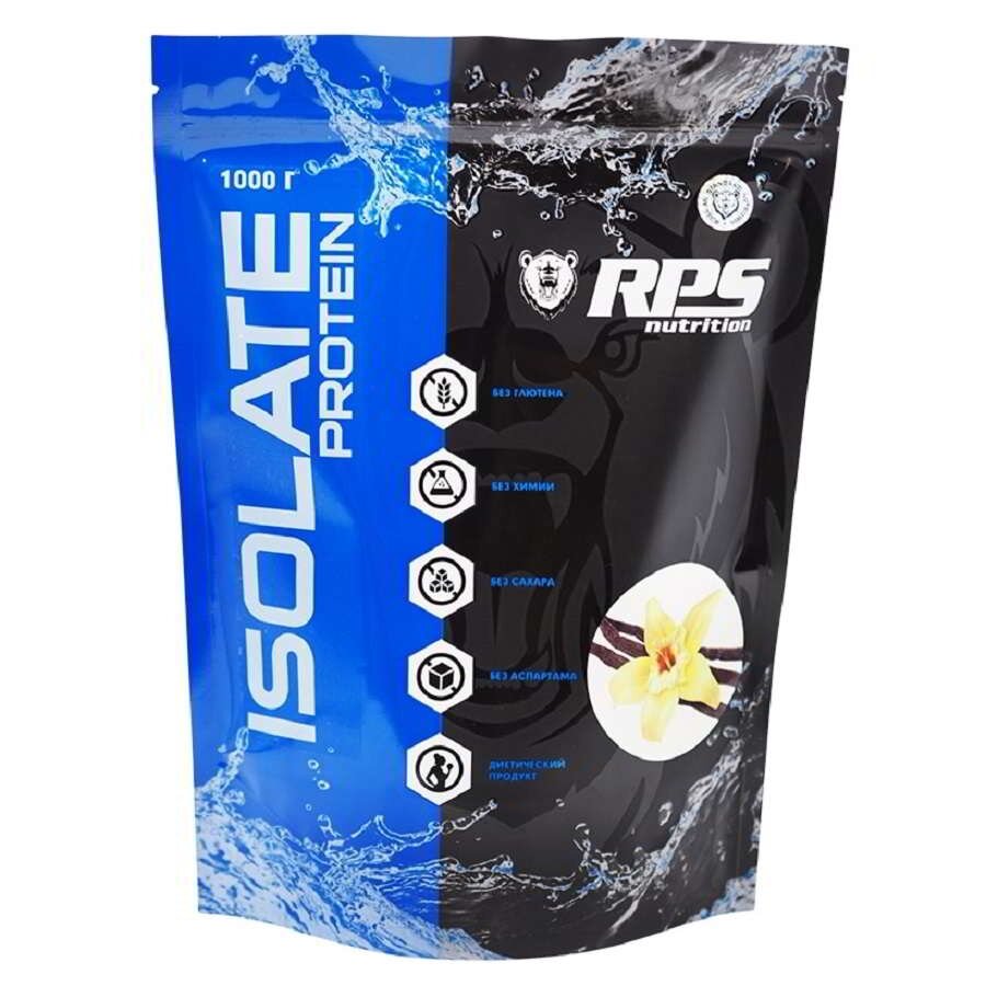 RPS Nutrition Whey Isolate 100% 1000 гр (RPS Nutrition) Ваниль