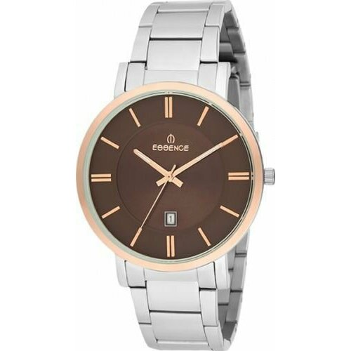 фото Наручные часы essence, серебряный, коричневый