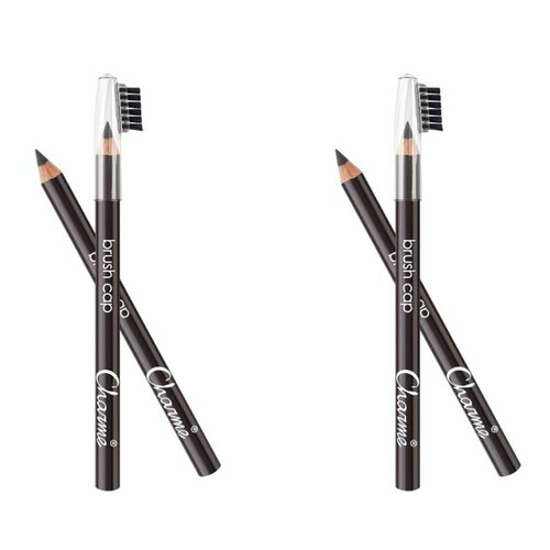 Charme Карандаш для бровей Brow Sculpting, тон - 111 Каштановый, 2 шт