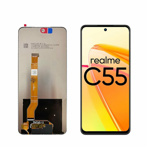 Дисплей сенсорный экран MyPads для OPPO Realme C55 RealmeC55 RMX3710