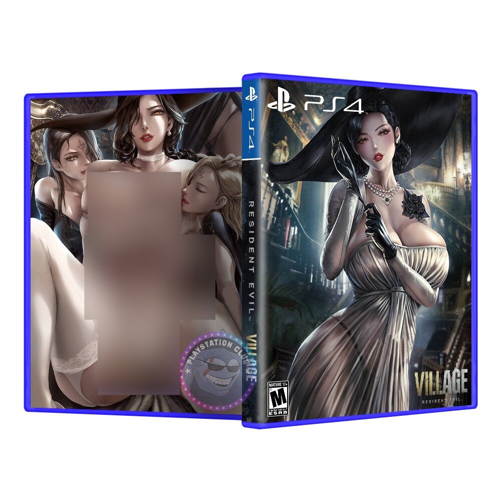 Эксклюзивная обложка PS4 для Resident evil 8 №2