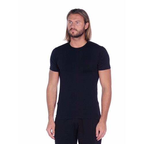 фото Футболка oztas, размер m/46-48, черный