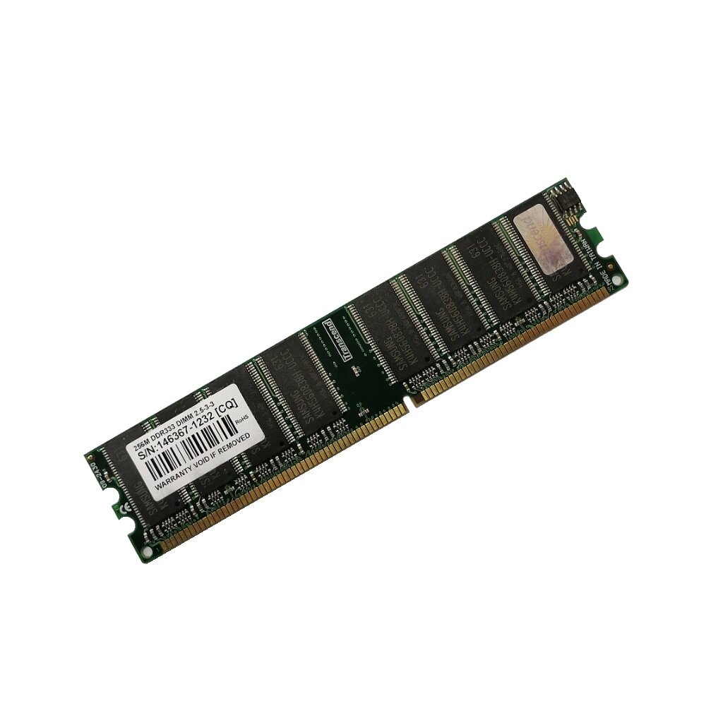 ОЗУ Dimm 256Mb PC-2700(333)DDR Transcend 146367-xxxx