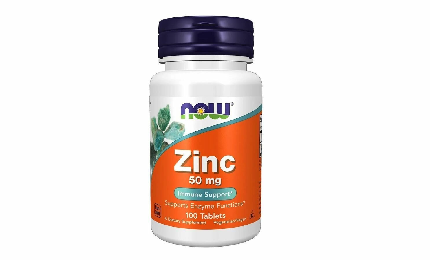 Цинк минерал NOW Zinc Gluconate 50 мг 100 таблеток