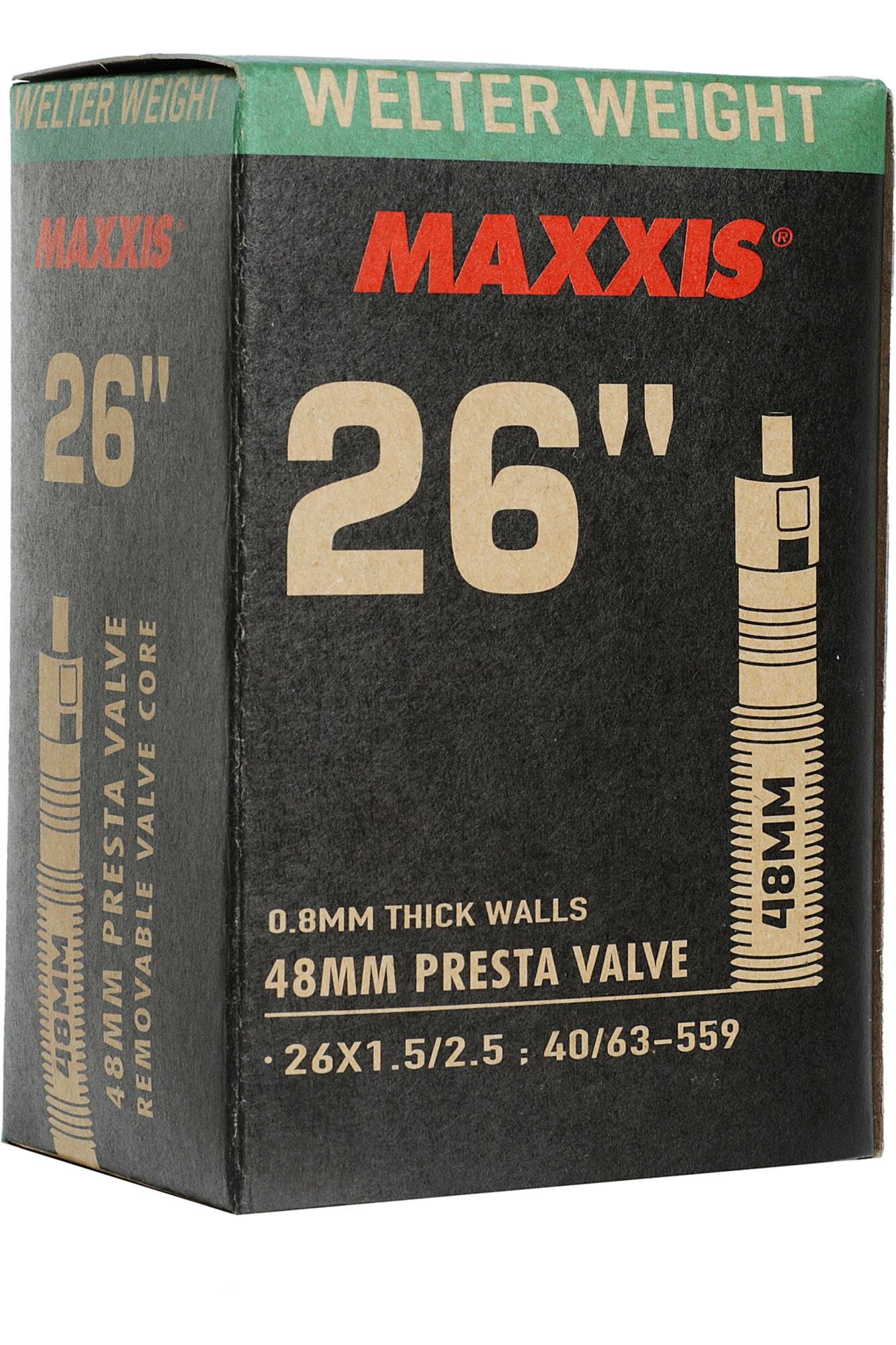 Велокамера Maxxis Welter Weight 26X1.5/2.5 Велониппель 48мм