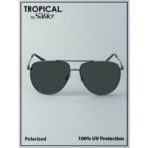 Солнцезащитные очки TROPICAL by Safilo CAGE, серый солнцезащитные очки tropical by safilo серый