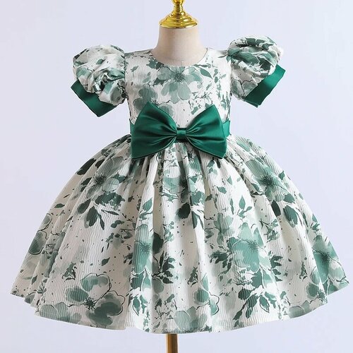 фото Платье, размер 130, зеленый max garment