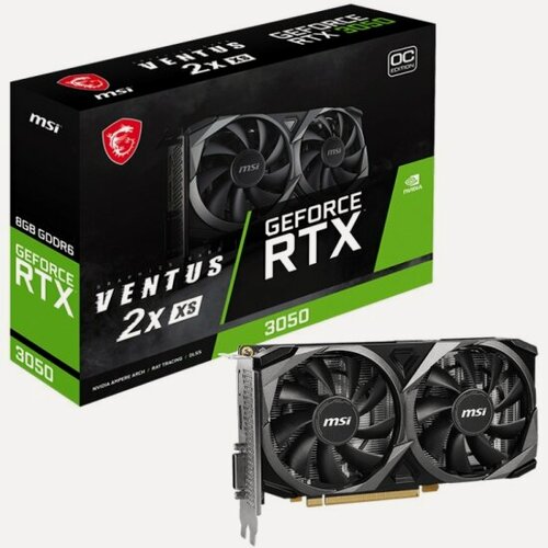 Изображение товара Видеокарта Msi GeForce RTX 3050 VENTUS 2X XS 8G OC