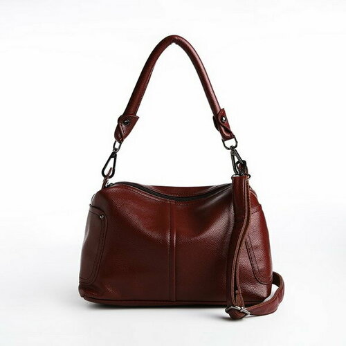 фото Сумка саквояж сима-ленд, коричневый сима-лэнд