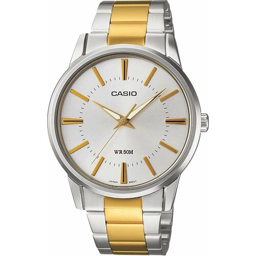 Наручные часы CASIO, золотой, серебряный наручные часы casio серебряный золотой