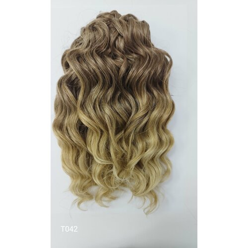 Афрокудри Ариэль короткие для наращивания (Ariel) натуральный русый 25 см