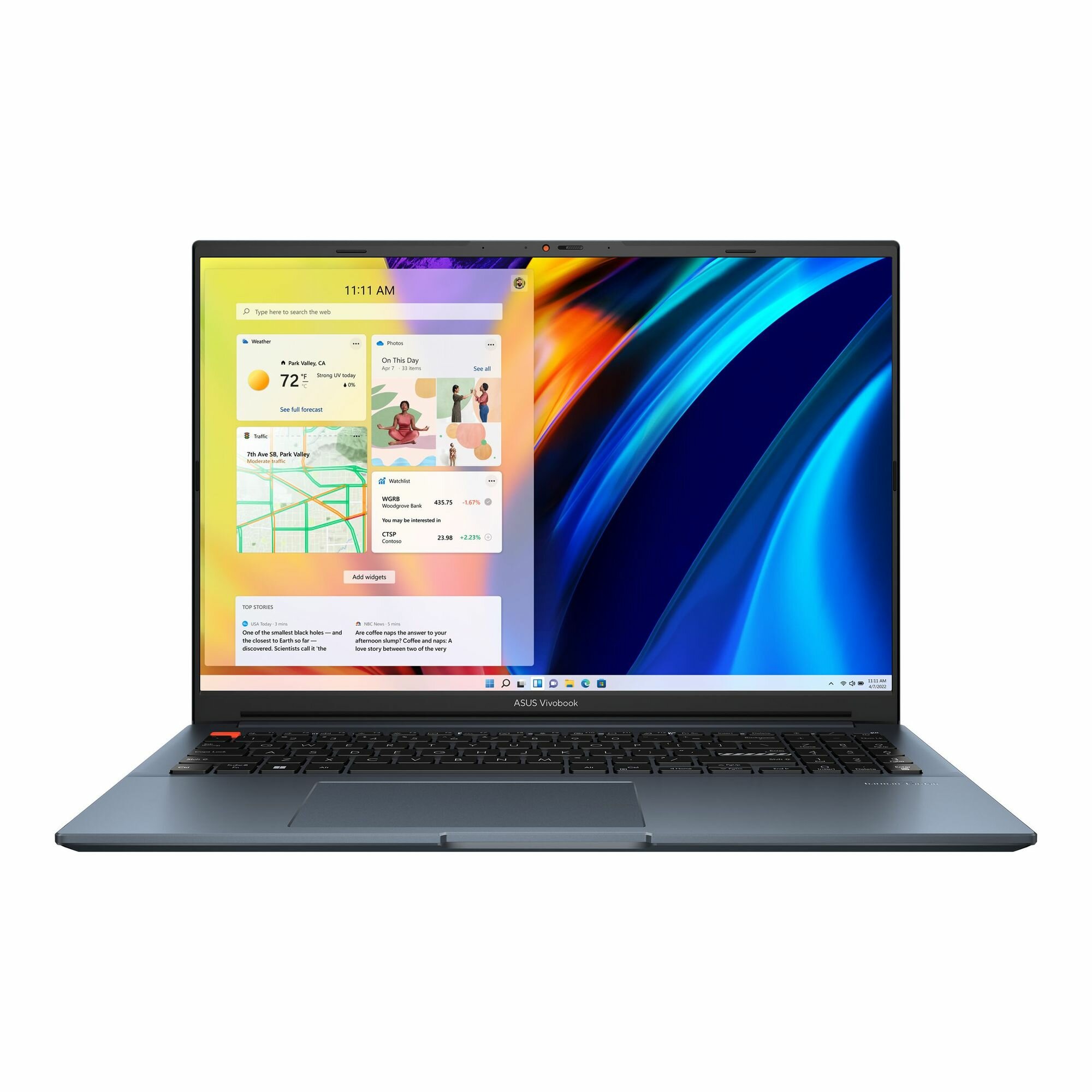 Ноутбук ASUS VivoBook Pro 16 OLED K6602VU-MX098 90NB1151-M00660 (16", Core i7 13700H, 16Gb/ SSD 1024Gb, GeForce® RTX 4050 для ноутбуков) Синий - фото №13